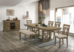 TEMPLEMORE Bench, Light Brown/Beige - U&U Home Budget Furniture (Carteret, NJ)