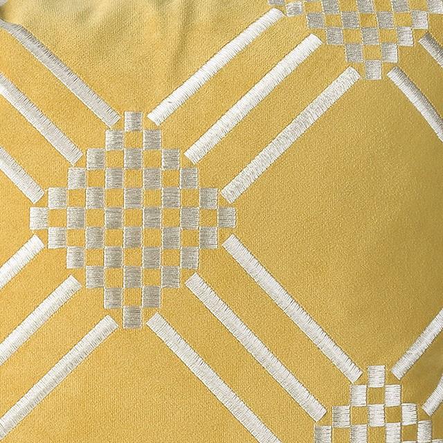 Sam Silver/Gold 20" X 20" Pillow, Silver & Gold (2/CTN) - U&U Home Budget Furniture (Carteret, NJ)