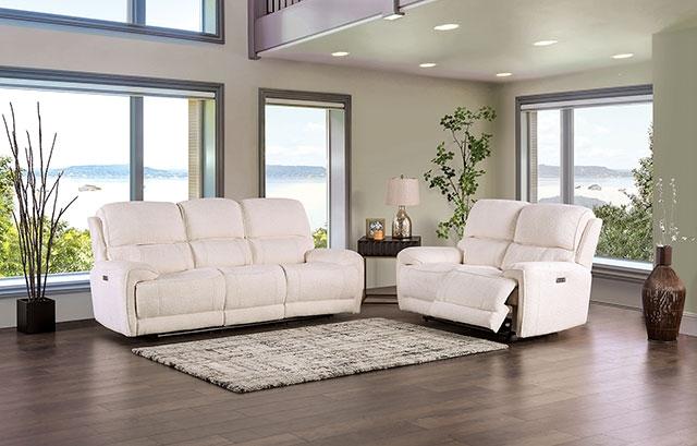 MORCOTE Power Sofa, Beige - U&U Home Budget Furniture (Carteret, NJ)