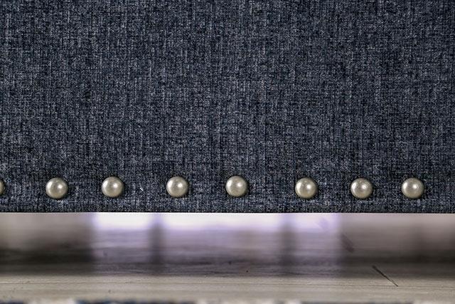 SONORA Loveseat, Dark Navy - U&U Home Budget Furniture (Carteret, NJ)
