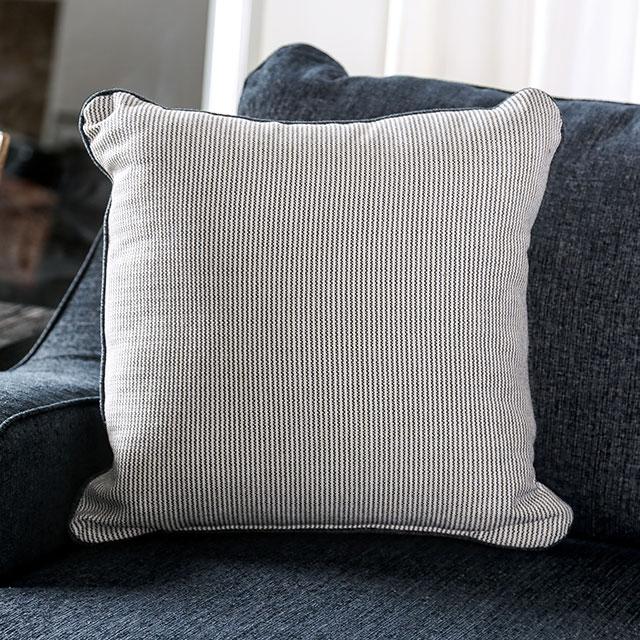 SONORA Loveseat, Dark Navy - U&U Home Budget Furniture (Carteret, NJ)