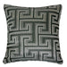 Macie Silver 20" X 20" Pillow, Silver - U&U Home Budget Furniture (Carteret, NJ)