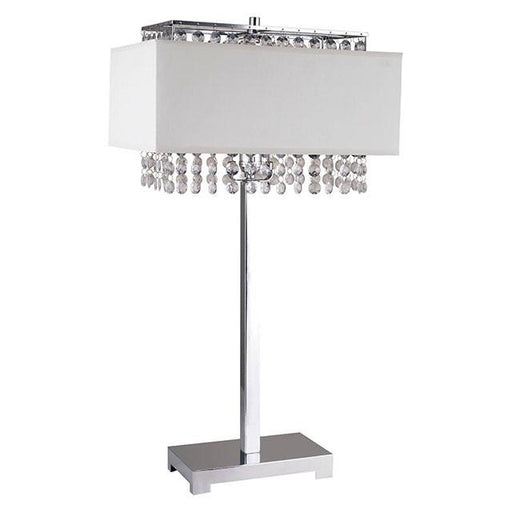 NAYA Table Lamp, Hanging Crystal - U&U Home Budget Furniture (Carteret, NJ)
