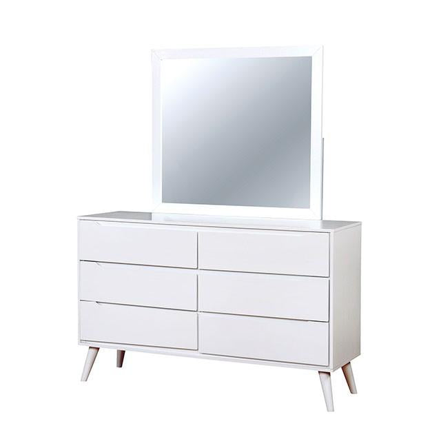 LENNART II White Dresser - U&U Home Budget Furniture (Carteret, NJ)