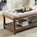Tanya Beige Bench - U&U Home Budget Furniture (Carteret, NJ)