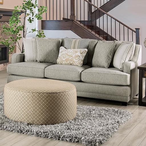 STEPHNEY Sofa, Gray/Gold - U&U Home Budget Furniture (Carteret, NJ)