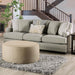 STEPHNEY Sofa, Gray/Gold - U&U Home Budget Furniture (Carteret, NJ)