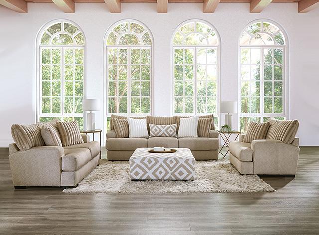 Loughlin Swivel Chair - U&U Home Budget Furniture (Carteret, NJ)