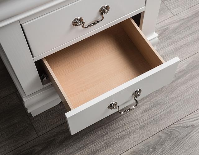 Louis Philippe Nightstand - U&U Home Budget Furniture (Carteret, NJ)