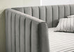 NEOMA Twin Daybed, Light Gray - U&U Home Budget Furniture (Carteret, NJ)