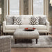 PARKER Ivory Sofa - U&U Home Budget Furniture (Carteret, NJ)