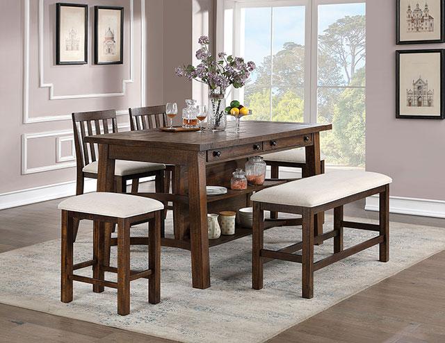 FREDONIA Counter Ht. Stool - U&U Home Budget Furniture (Carteret, NJ)