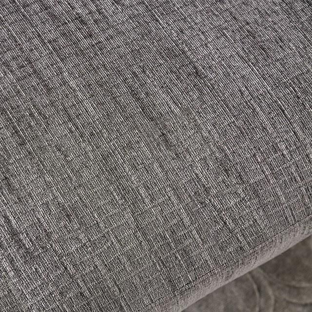 Kaylee Gray U-Shaped Sectional - U&U Home Budget Furniture (Carteret, NJ)