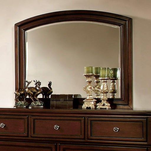 NORTHVILLE Dark Cherry Mirror - U&U Home Budget Furniture (Carteret, NJ)