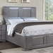 REGULUS Cal.King, E.King, & Queen Bed - U&U Home Budget Furniture (Carteret, NJ)