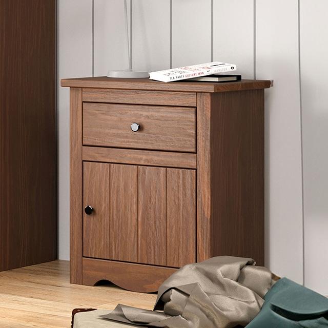 Stavros Nightstand - U&U Home Budget Furniture (Carteret, NJ)