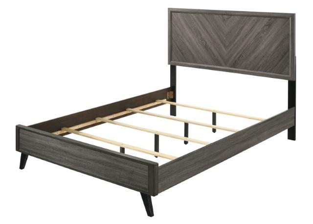 VAGAN Cal.King, E.King, & Queen Bed - U&U Home Budget Furniture (Carteret, NJ)