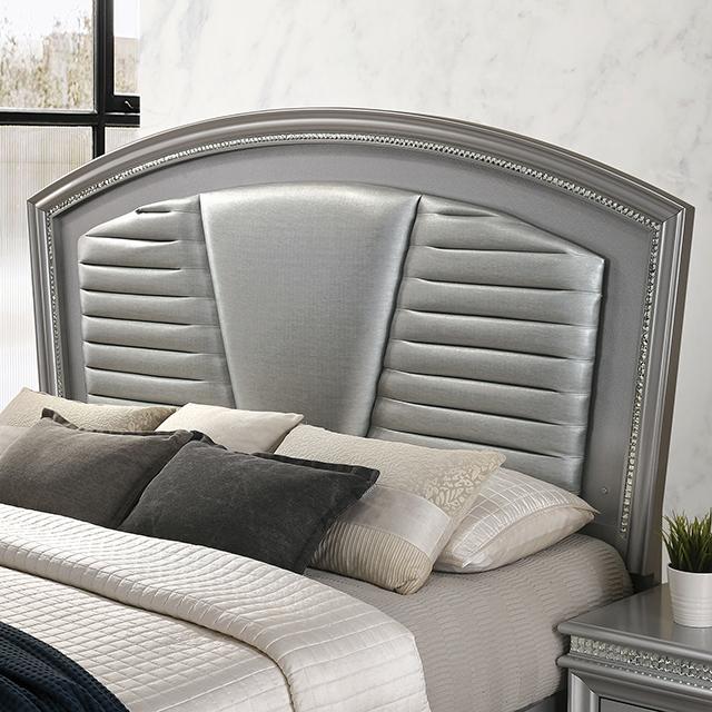 MADDIE Cal.King, E.King, & Queen Bed - U&U Home Budget Furniture (Carteret, NJ)