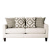 PARKER Ivory Love Seat - U&U Home Budget Furniture (Carteret, NJ)