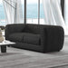 VERDAL Loveseat, Black - U&U Home Budget Furniture (Carteret, NJ)
