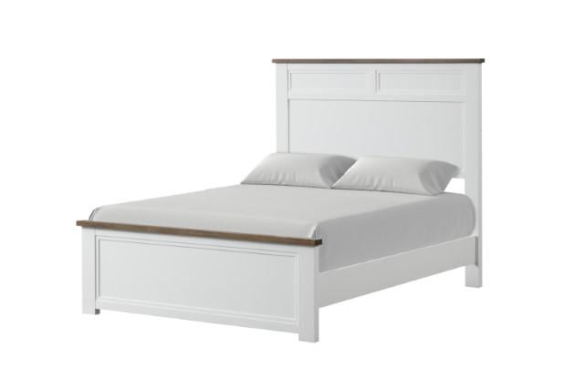 Pinetop 4 & 5 Piece Twin Bedroom Set White & Blue - U&U Home Budget Furniture (Carteret, NJ)