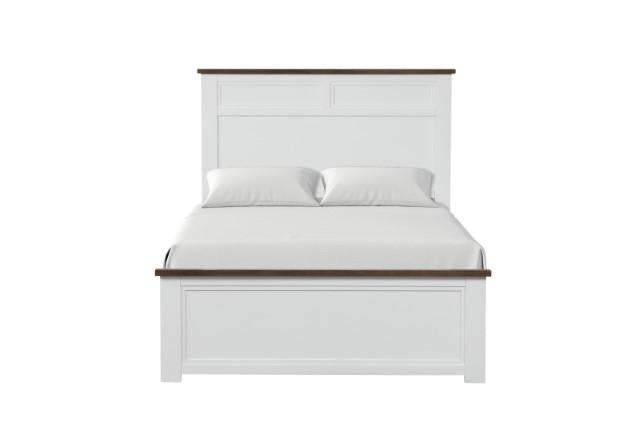 Pinetop 4 & 5 Piece Twin Bedroom Set White & Blue - U&U Home Budget Furniture (Carteret, NJ)