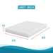 Artemisia 10" Memory Foam Mattress White - U&U Home Budget Furniture (Carteret, NJ)