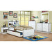 Bobbi Night Stand Blue - U&U Home Budget Furniture (Carteret, NJ)