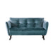Civellutino Loveseat Teal - U&U Home Budget Furniture (Carteret, NJ)