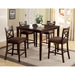 Weston 5 & 7 Piece Counter Ht. Table Set - U&U Home Budget Furniture (Carteret, NJ)
