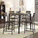 Westport 5 Pc. Counter Ht. Table Set - U&U Home Budget Furniture (Carteret, NJ)