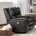 SOTERIOS Power Recliner, Charcoal - U&U Home Budget Furniture (Carteret, NJ)