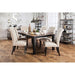 MARSHALL Rustic Oak Dining Table - U&U Home Budget Furniture (Carteret, NJ)