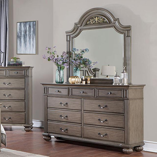 SYRACUSE Dresser, Gray - U&U Home Budget Furniture (Carteret, NJ)