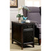 MEADOW Antique Black Side Table - U&U Home Budget Furniture (Carteret, NJ)