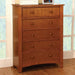 Omnus Oak Chest - U&U Home Budget Furniture (Carteret, NJ)