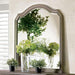 Persephone Rustic Natural Tone Mirror - U&U Home Budget Furniture (Carteret, NJ)
