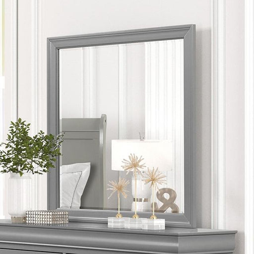 Louis Philippe Mirror - U&U Home Budget Furniture (Carteret, NJ)
