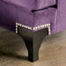 Sisseton Purple Sofa - U&U Home Budget Furniture (Carteret, NJ)