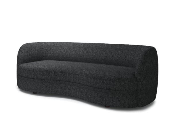 VERSOIX Sofa, Black - U&U Home Budget Furniture (Carteret, NJ)