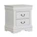 Louis Philippe Nightstand - U&U Home Budget Furniture (Carteret, NJ)