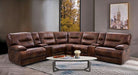 LOUELLA Power Sectional - U&U Home Budget Furniture (Carteret, NJ)