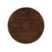 MEAGAN II Brown Cherry Round Counter Ht. Table - U&U Home Budget Furniture (Carteret, NJ)