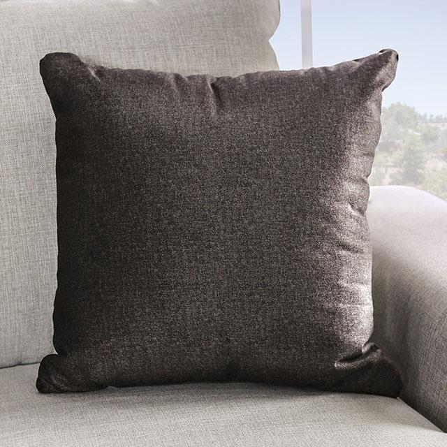 PICOTEE Sofa, Light Gray/Black - U&U Home Budget Furniture (Carteret, NJ)