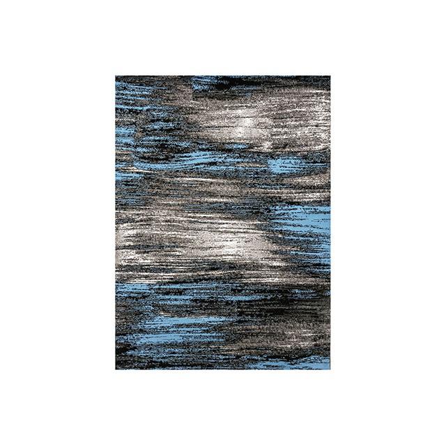 Sivas Gray/Blue 8' X 10' Area Rug - U&U Home Budget Furniture (Carteret, NJ)
