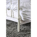 IRIA Vintage White Cal.King, E.King, & Full Bed - U&U Home Budget Furniture (Carteret, NJ)