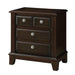Litchville Brown Cherry Night Stand - U&U Home Budget Furniture (Carteret, NJ)