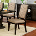Patience Dark Walnut Side Chair (2/CTN) - U&U Home Budget Furniture (Carteret, NJ)