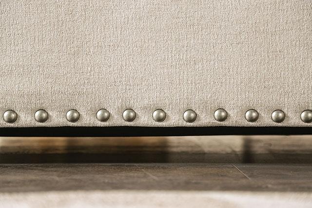 SONORA Loveseat, Beige - U&U Home Budget Furniture (Carteret, NJ)