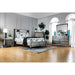 DAPHNE Gray Cal.King, E.King & Queen Bed - U&U Home Budget Furniture (Carteret, NJ)